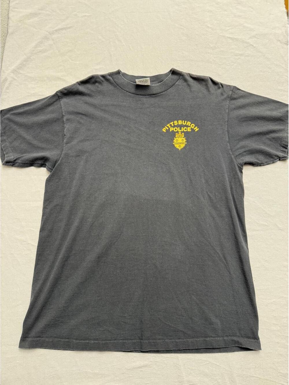 Vintage Pittsburgh Police Department T-shirt Made in USA -XL